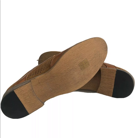 Joe’s Men’s Leather Chestnut Brown Oxford Shoe main image 4